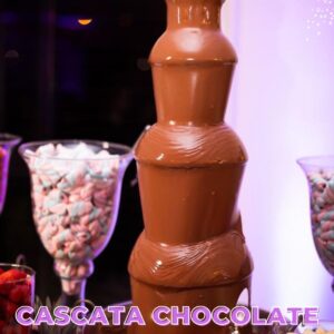 cascata de chocolate